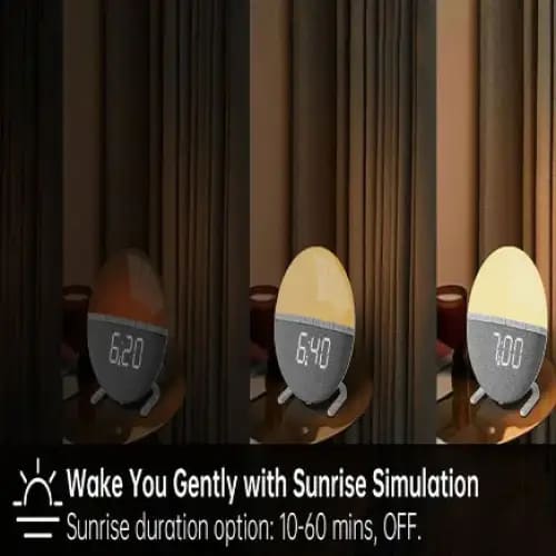 Wake-Up Light Sunrise Alarm Clock