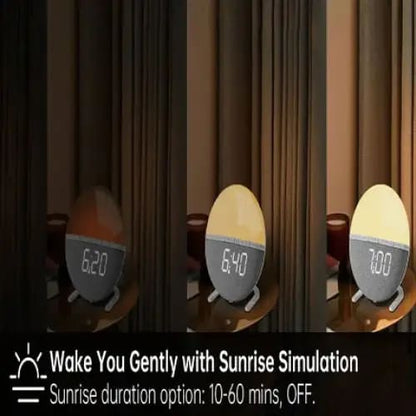 Wake-Up Light Sunrise Alarm Clock