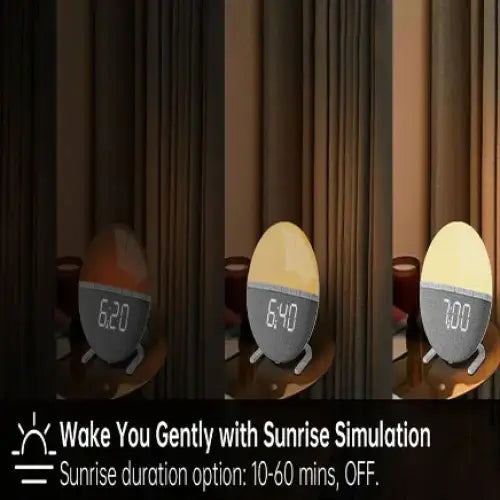 Wake-Up Light Sunrise Alarm Clock