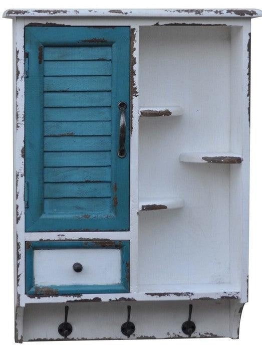 Wall Cabinet with Coat Hooks at online8 furniture store Auckland