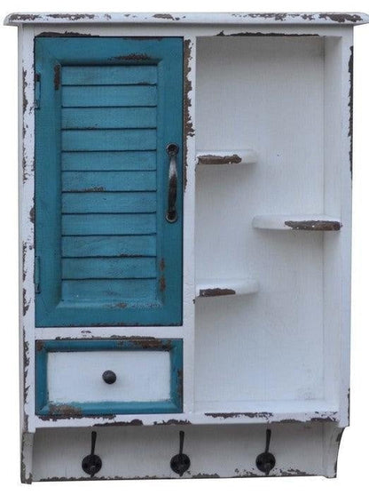 Wall Cabinet with Coat Hooks at online8 furniture store Auckland