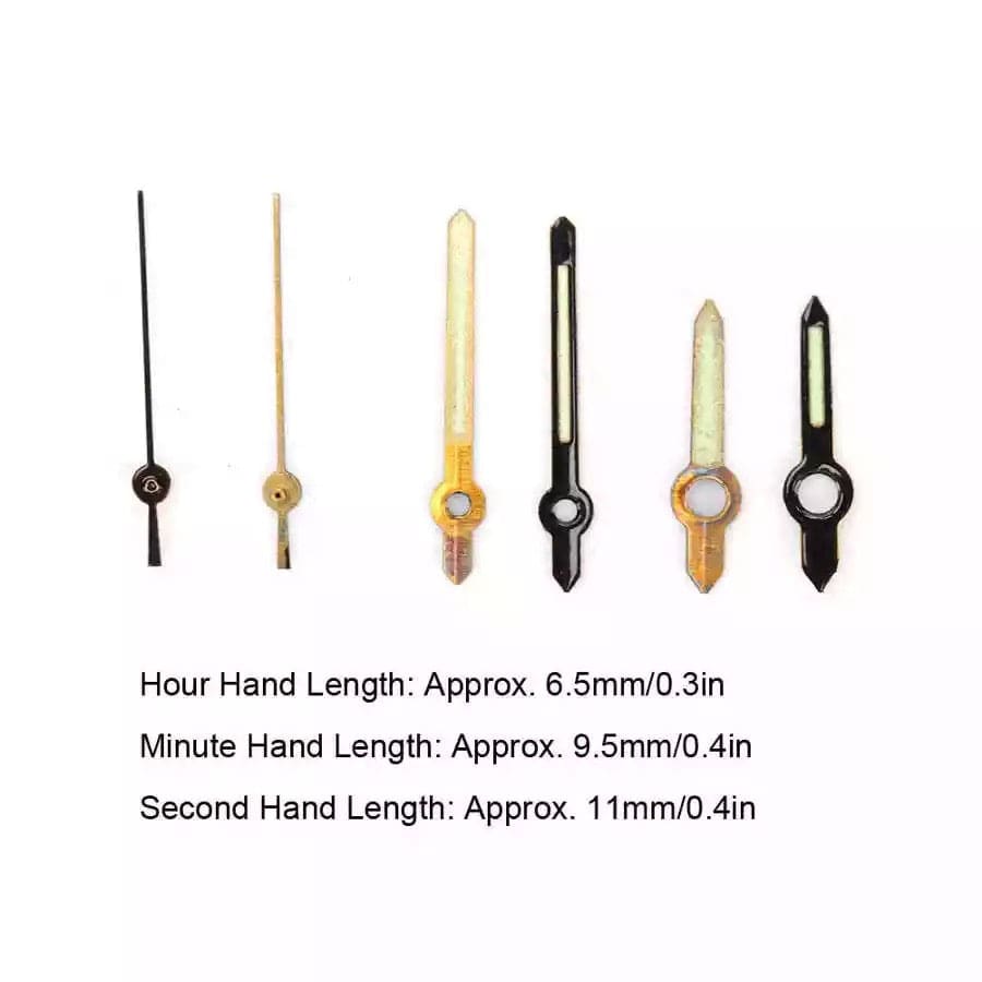 Watch Hour, Minute & Second Hands x 300