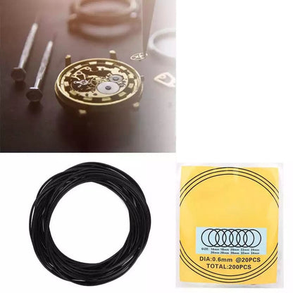 Watch O-rings - 0.6mm (for waterproof watches)