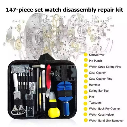 Watch Repair Toolkit (147 pieces)