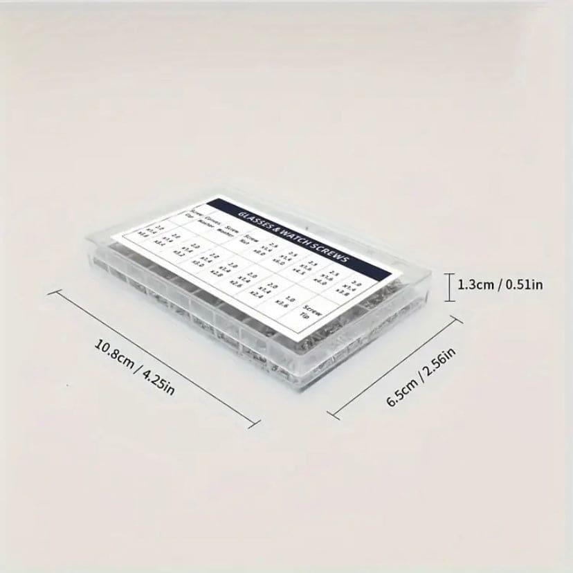 Watch, Sunglasses & Electronics Screw Set x 1,000