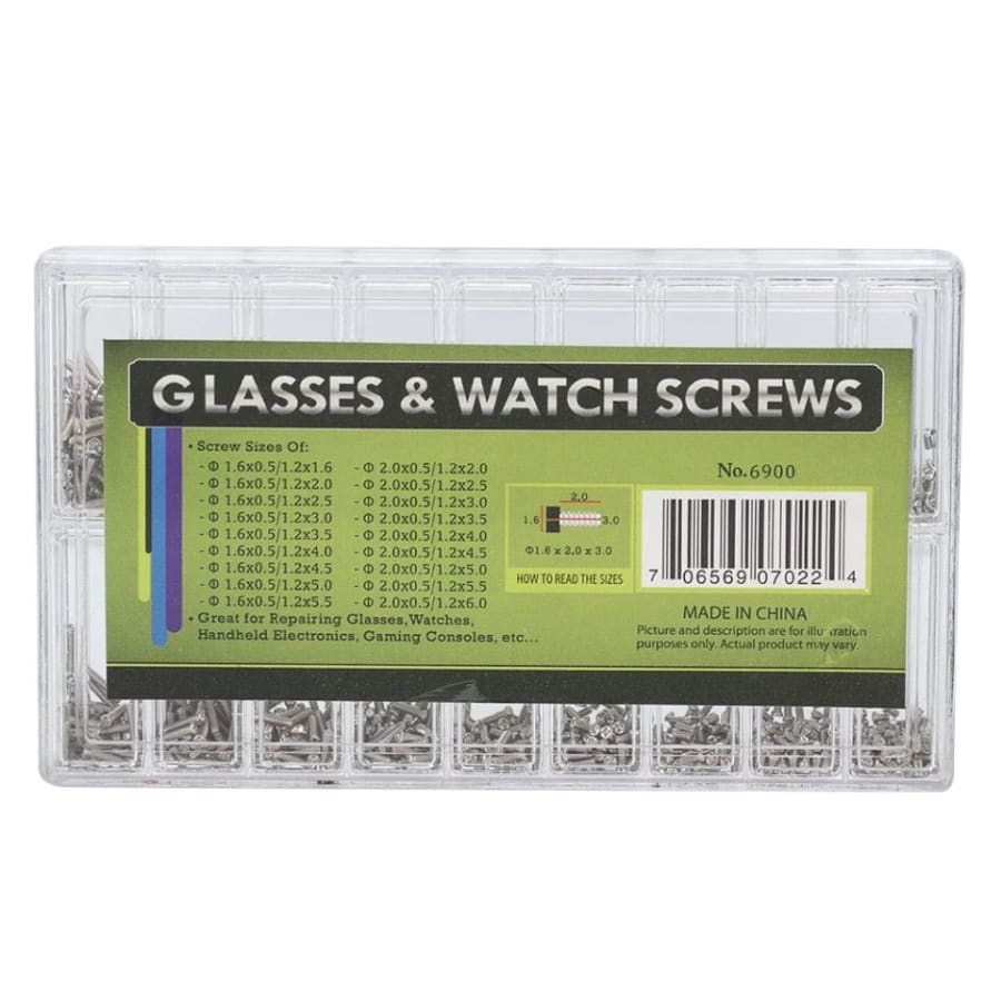 Watch / Sunglasses / Electronics Screw Set x 1,800