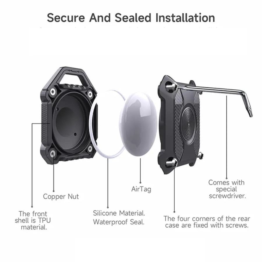 Waterproof Apple Air Tag Holder