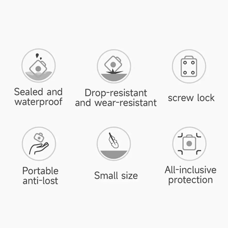 Waterproof Apple Air Tag Holder (for straps)