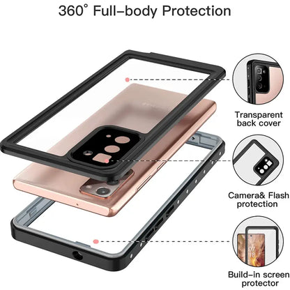 Waterproof Shockproof Case for Samsung Galaxy Note 20