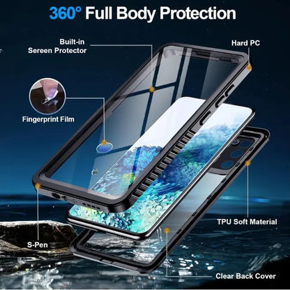 Waterproof & Shockproof Case for Samsung Galaxy S20 Plus