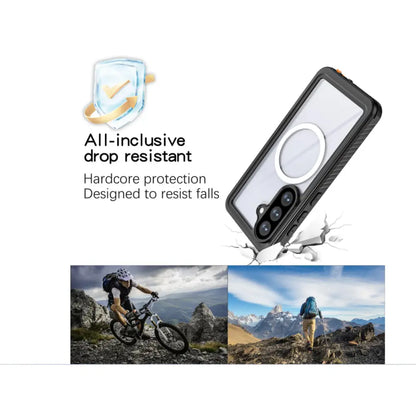Waterproof & Shockproof Case for Samsung Galaxy S26 Plus – Clear Protective Cover