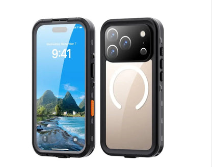 Waterproof & Shockproof Case for iPhone 17 Pro Max – Clear Protective Cover