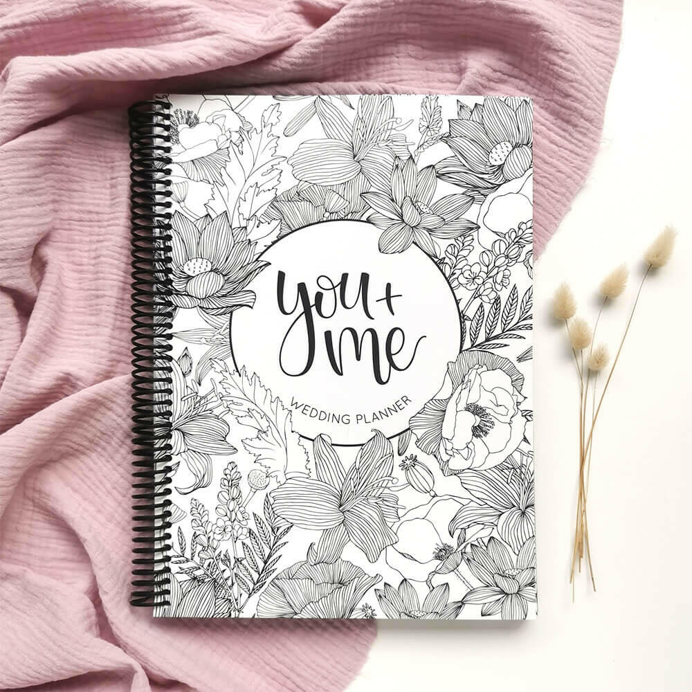 You + Me Keepsake Wedding Planner Book