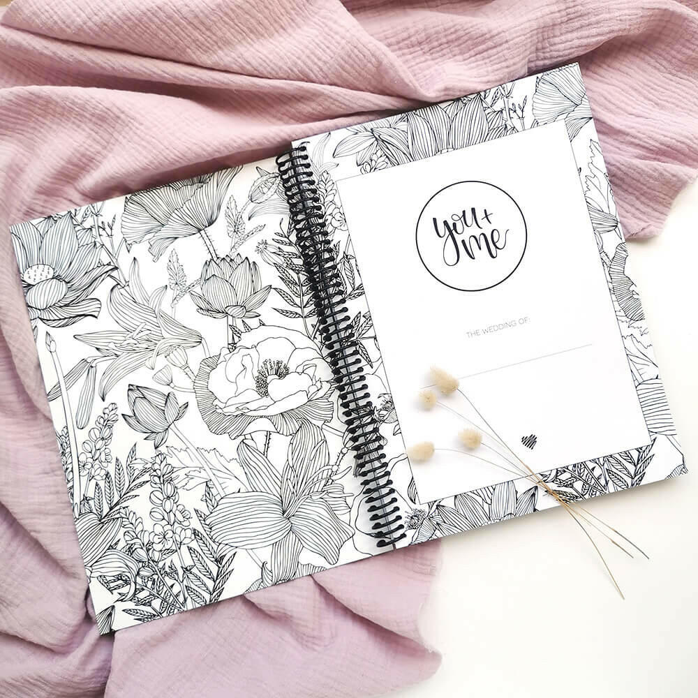 You + Me Keepsake Wedding Planner Book