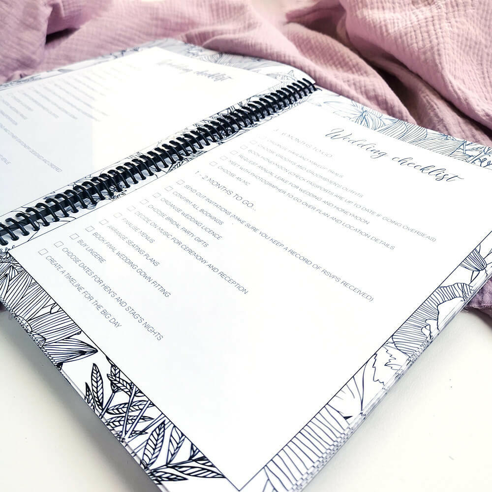 You + Me Keepsake Wedding Planner Book