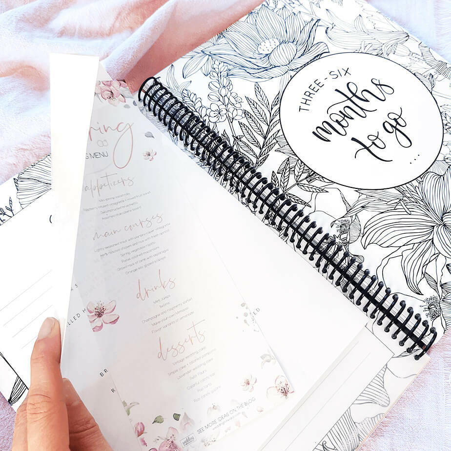 You + Me Keepsake Wedding Planner Book