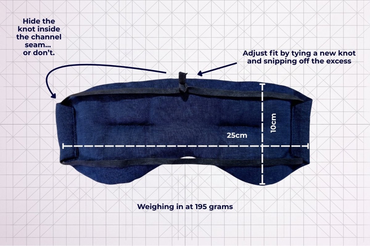 Weighted Eye Mask