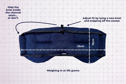 Weighted Eye Mask