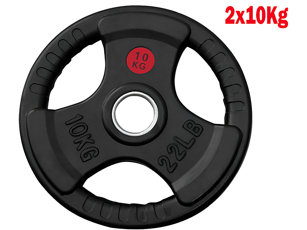 Fitness Olympic Bumper Weight Plates 10Kgx2