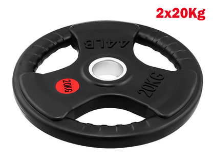 Fitness Olympic Bumper Weight Plate 20kgx2