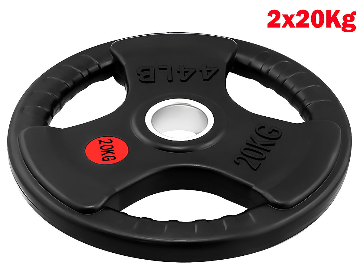Fitness Olympic Bumper Weight Plate 20kgx2