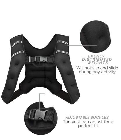 Sport Weighted Vest Workout Equipment 8kg