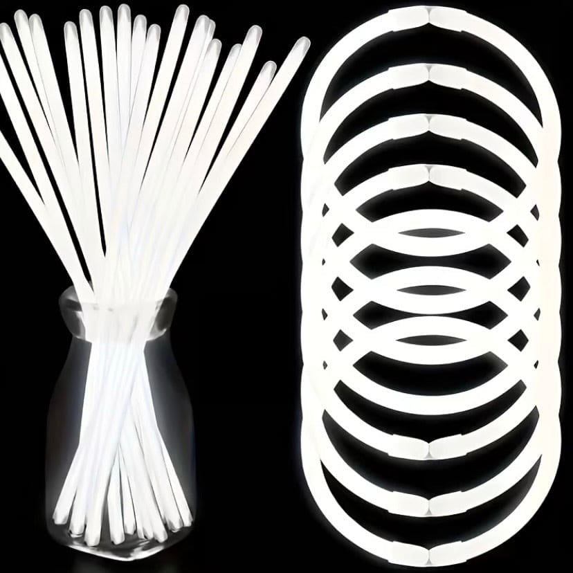 White Glow Sticks (Pack of 48)