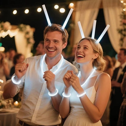 White Glow Sticks (Pack of 48)