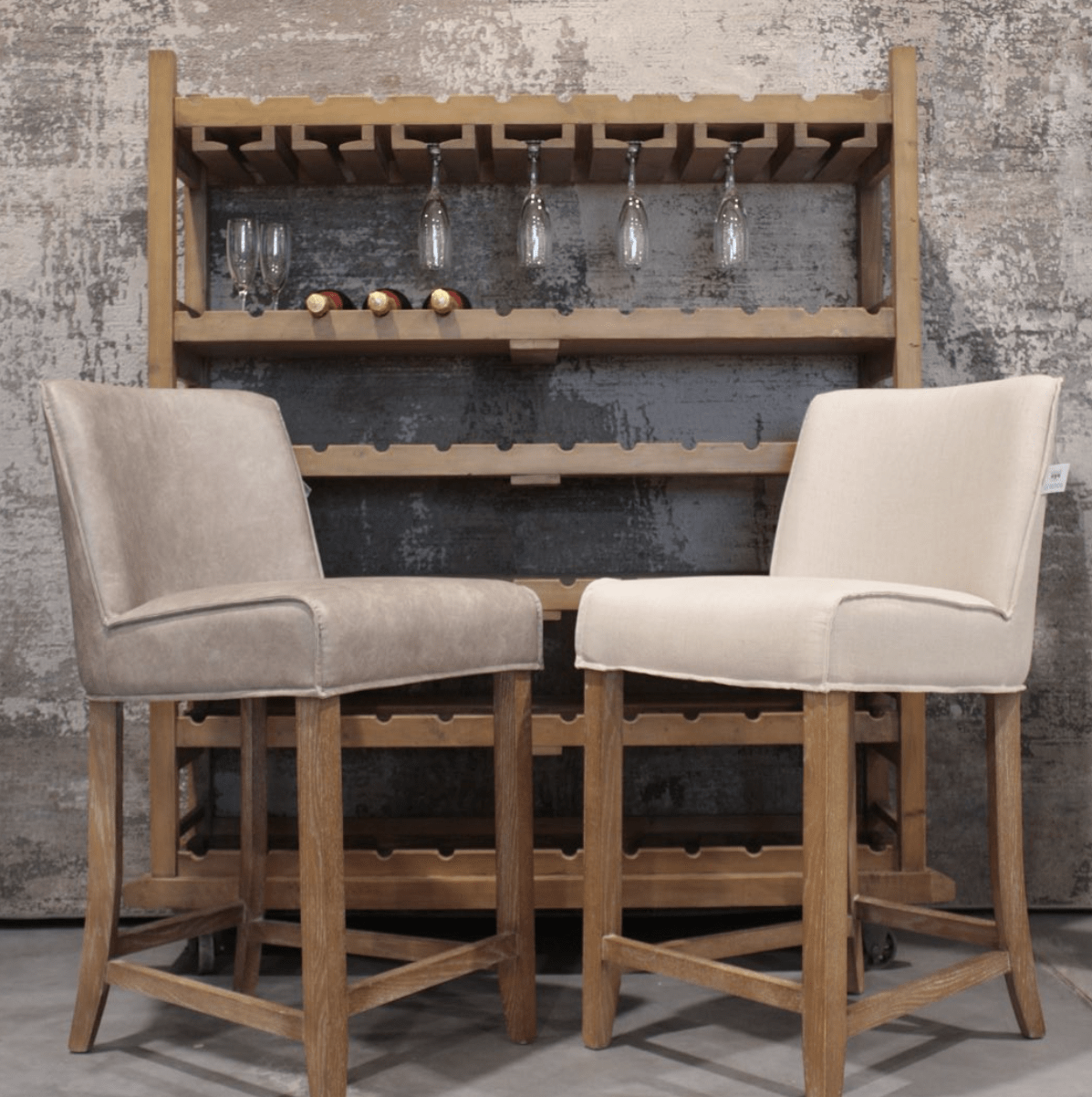 Wine Rack on Wheels | Display Unit at online8 furniture store Auckland
