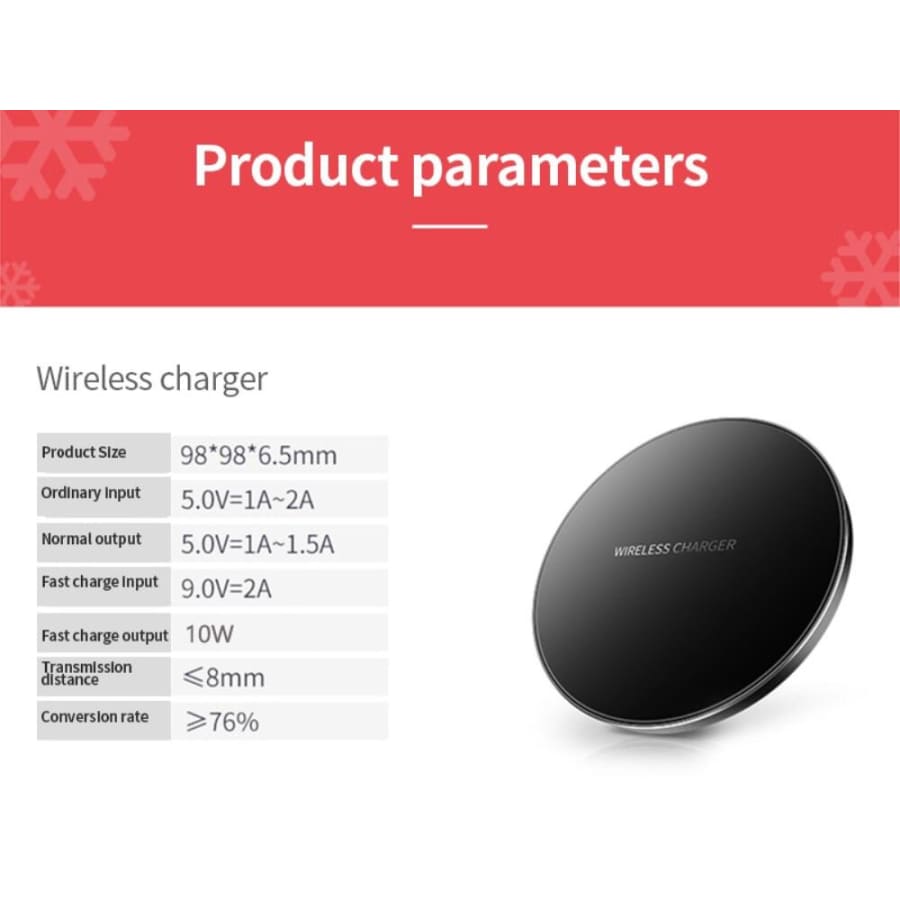 Wireless Charger (4 colours available)