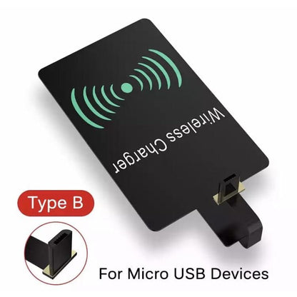 Wireless Charging Receiver - Type B (Micro USB) Devices