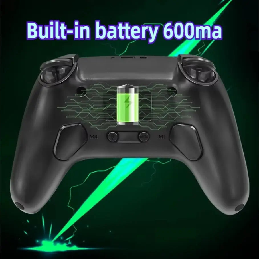 Wireless Joystick for Nintendo Switch, PC & Smartphone | RGB Bluetooth Gaming Controller
