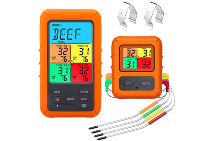 Meat Thermometer Instant-Read BBQ Rechargeable