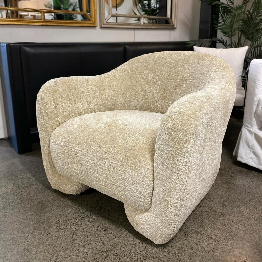 Wisconsin Occasional Chair - Champagne at online8 furniture store Auckland