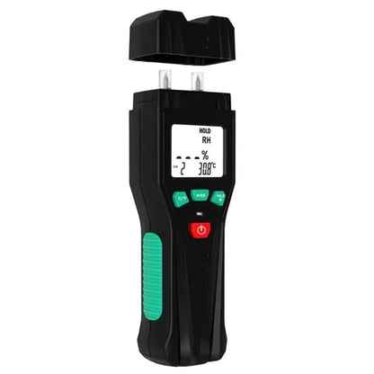 Wood Moisture Meter - Pin Type With Spare Pins & Case