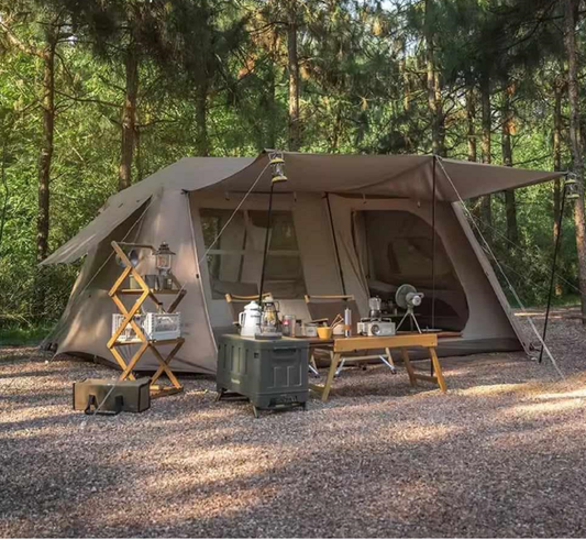 Family Tent Automatic Tent –Double Layers PU3000+ Waterproof,Two Bedroomsu LCF01620