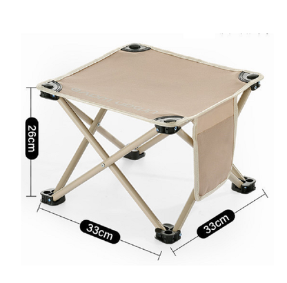 Urban Wave Portable Camping Stool, 33 cm Wide YQ165019
