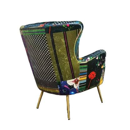 Yorkshire Patchwork Armchair - Pink/Multi at online8 furniture store Auckland