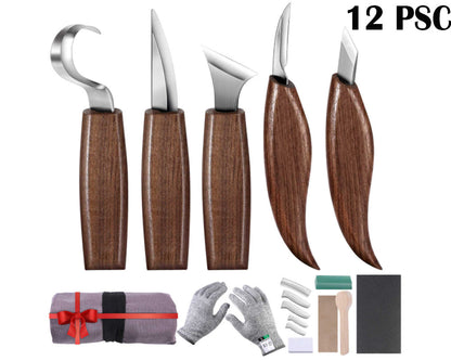 Wood Carving Tools Set 12 in 1