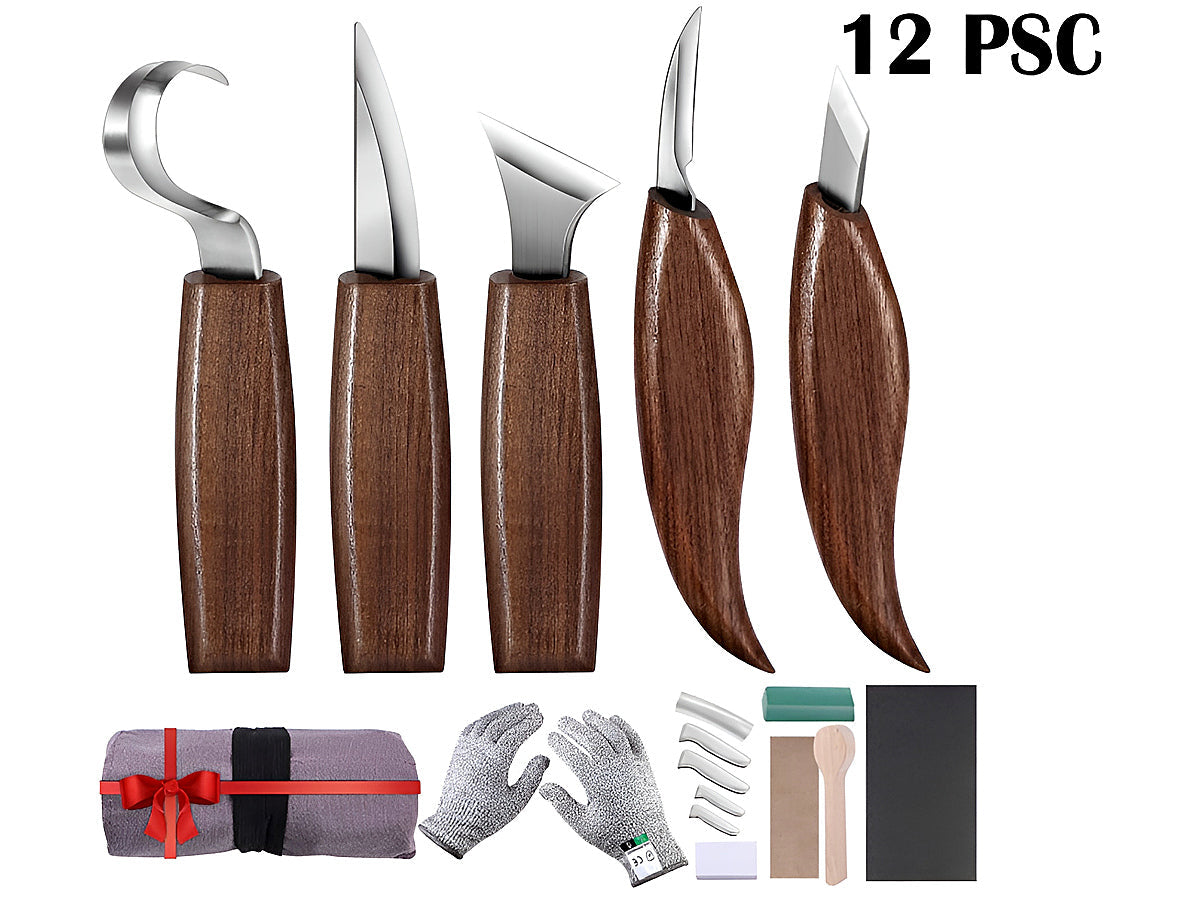 Wood Carving Tools Set 12 in 1