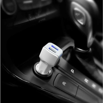 Z23 Dual USB Car Charger 2.4A 12W | Fast In-Car Charging Adapter
