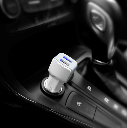 Z23 Dual USB Car Charger 2.4A 12W | Fast In-Car Charging Adapter