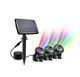 3 in 1 Solar Spot Light Under Water Garden Pond Lights - RGB