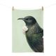 Tea Towel - Hushed Green Tui