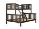 New Chico Wooden Triple Bunk Walnut