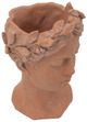 Terracotta Visage Head Planter