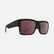 Spy Sunglasses Cyrus - Matte Black/Smoke Tort Fade Happy Rose w/Silver Spectra