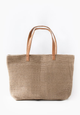 Rattan Recycled Plastic Bag - Nutmeg