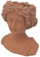 Terracotta Visage Head Planter