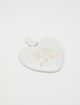 Heart Compact Mirror - Silver